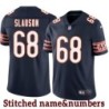 Navy Home Matt Slauson Jersey Chicago Bears #68