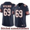 Navy Home Tom Myslinski Jersey Chicago Bears #69