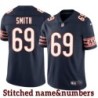 Navy Home Vernice Smith Jersey Chicago Bears #69