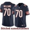 Navy Home Edwin Williams Jersey Chicago Bears #70