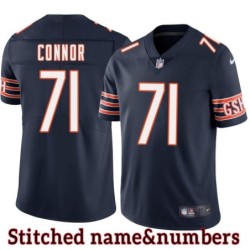 Navy Home George Connor Jersey Chicago Bears #71