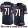 Navy Home Andy Frederick Jersey Chicago Bears #71