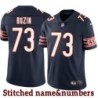 Navy Home Rich Buzin Jersey Chicago Bears #73