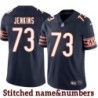 Navy Home John Jenkins Jersey Chicago Bears #73
