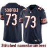 Navy Home Michael Schofield Jersey Chicago Bears #73