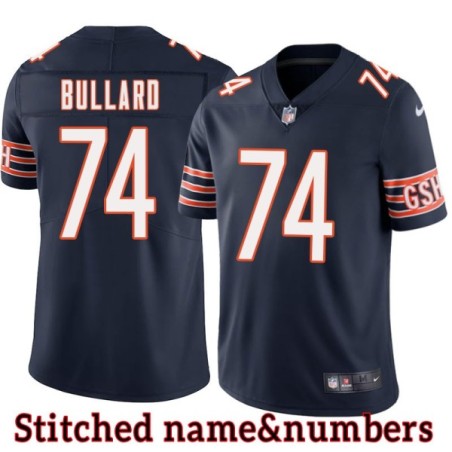 Navy Home Jonathan Bullard Jersey Chicago Bears #74
