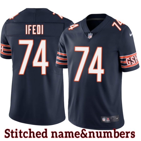 Navy Home Germain Ifedi Jersey Chicago Bears #74