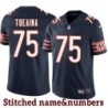 Navy Home Matt Toeaina Jersey Chicago Bears #75