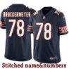 Navy Home Blake Brockermeyer Jersey Chicago Bears #78