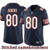 Navy Home Bob Jencks Jersey Chicago Bears #80