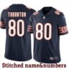 Navy Home James Thornton Jersey Chicago Bears #80