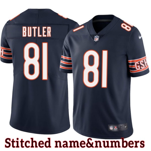 Navy Home Gary Butler Jersey Chicago Bears #81
