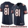 Navy Home Robin Earl Jersey Chicago Bears #81