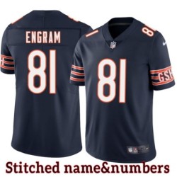Navy Home Bobby Engram Jersey Chicago Bears #81