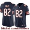 Navy Home Ray Bray Jersey Chicago Bears #82