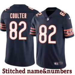 Navy Home Isaiah Coulter Jersey Chicago Bears #82