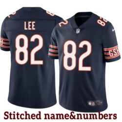 Navy Home Khari Lee Jersey Chicago Bears #82