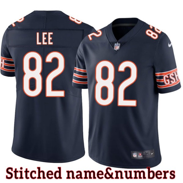 Navy Home Khari Lee Jersey Chicago Bears #82