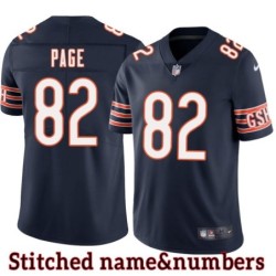 Navy Home Alan Page Jersey Chicago Bears #82
