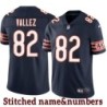 Navy Home Emilio Vallez Jersey Chicago Bears #82