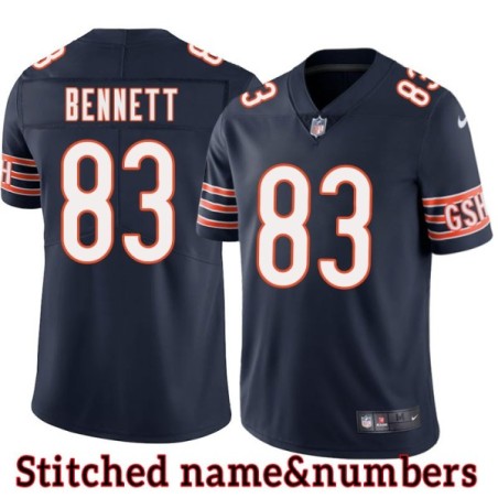 Navy Home Martellus Bennett Jersey Chicago Bears #83