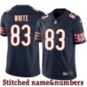 Navy Home Lawrence White Jersey Chicago Bears #83