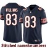 Navy Home Brooks Williams Jersey Chicago Bears #83