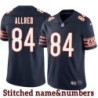 Navy Home John Allred Jersey Chicago Bears #84