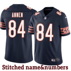Navy Home Blake Annen Jersey Chicago Bears #84