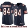 Navy Home Brian Baschnagel Jersey Chicago Bears #84