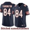 Navy Home Bo Farrington Jersey Chicago Bears #84