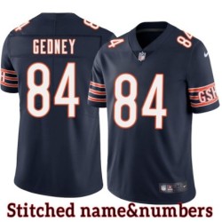Navy Home Chris Gedney Jersey Chicago Bears #84