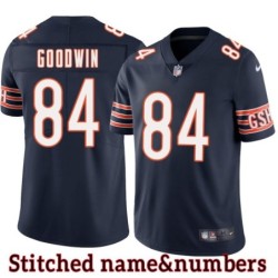 Navy Home Marquise Goodwin Jersey Chicago Bears #84