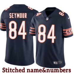 Navy Home Jim Seymour Jersey Chicago Bears #84