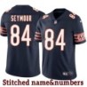 Navy Home Jim Seymour Jersey Chicago Bears #84