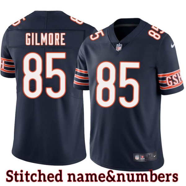 Navy Home John Gilmore Jersey Chicago Bears #85