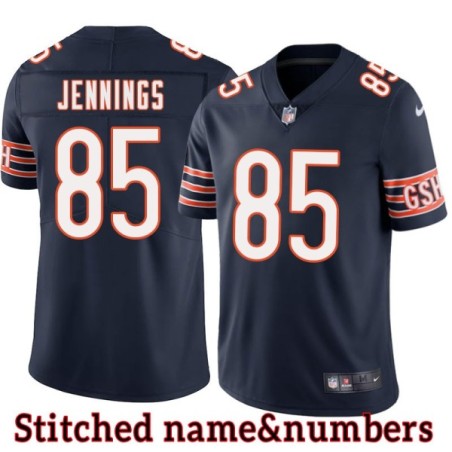 Navy Home Keith Jennings Jersey Chicago Bears #85