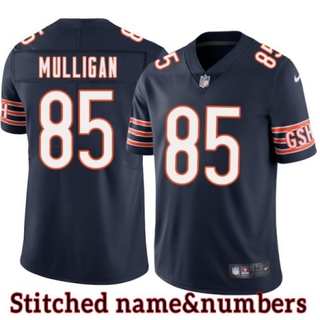 Navy Home Matthew Mulligan Jersey Chicago Bears #85
