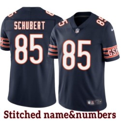 Navy Home Steve Schubert Jersey Chicago Bears #85