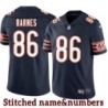 Navy Home Gary Barnes Jersey Chicago Bears #86
