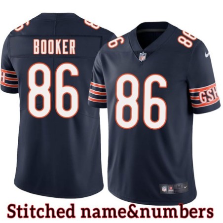 Navy Home Marty Booker Jersey Chicago Bears #86