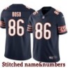 Navy Home Cap Boso Jersey Chicago Bears #86