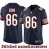 Navy Home Marv Cook Jersey Chicago Bears #86