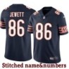 Navy Home Bob Jewett Jersey Chicago Bears #86