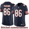 Navy Home Bob Parsons Jersey Chicago Bears #86