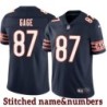 Navy Home Justin Gage Jersey Chicago Bears #87