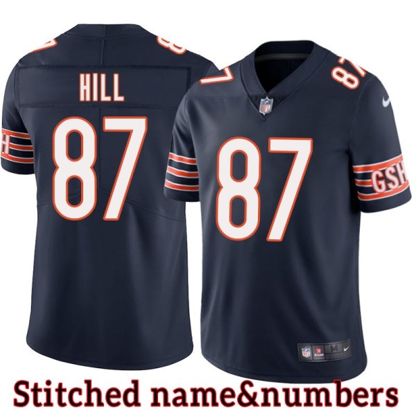 Navy Home Harlon Hill Jersey Chicago Bears #87