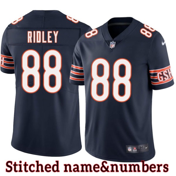 Navy Home Riley Ridley Jersey Chicago Bears #88