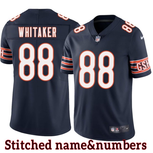 Navy Home Danta Whitaker Jersey Chicago Bears #88