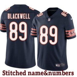 Navy Home Kelly Blackwell Jersey Chicago Bears #89